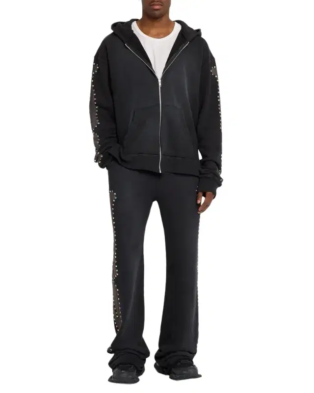 Alchemist Men 's Cotton Rhinestone-Embellished Bones Atelier Sweatpants