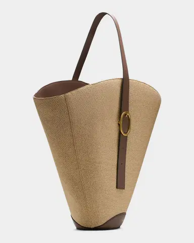 NEOUS Apehli Raffia-Leather Tote Bag | Thumbnail 4 NEOUS Apehli Raffia-Leather Tote Bag | Thumbnail 4