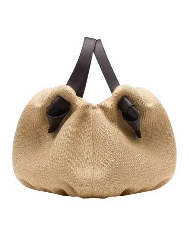 NEOUS Taurus 2.0 Raffia-Leather Top Handle Bag | Thumbnail 1 NEOUS Taurus 2.0 Raffia-Leather Top Handle Bag | Thumbnail 1