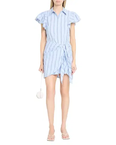 Cinq à Sept Charmine Stripe Shirtdress | Thumbnail 1 Cinq à Sept Charmine Stripe Shirtdress | Thumbnail 1