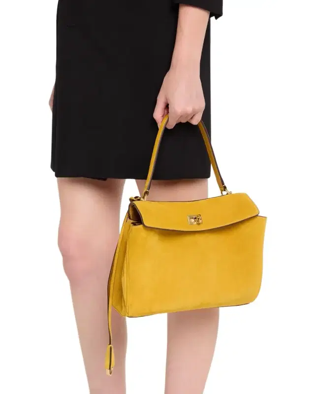 Rodeo Suede Top-Handle Bag