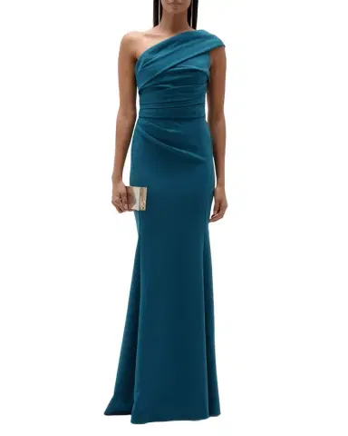 Amsale Strapless Floral Ankle-Length Dress | Thumbnail 1 Amsale Strapless Floral Ankle-Length Dress | Thumbnail 1
