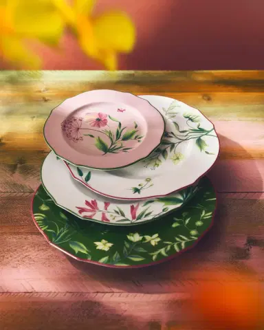 GINORI 1735 Florenza Malva Dinner Plate | Thumbnail 2 GINORI 1735 Florenza Malva Dinner Plate | Thumbnail 2