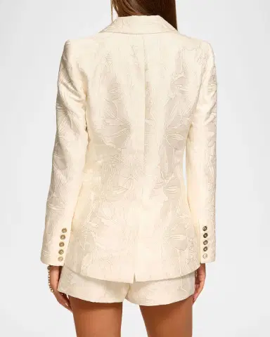 Ramy Brook Alani Floral Jacquard Blazer | Thumbnail 2