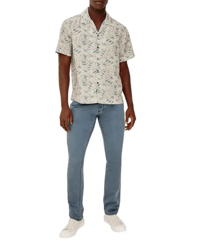 Men 's Rhodes Floral Camp Shirt
