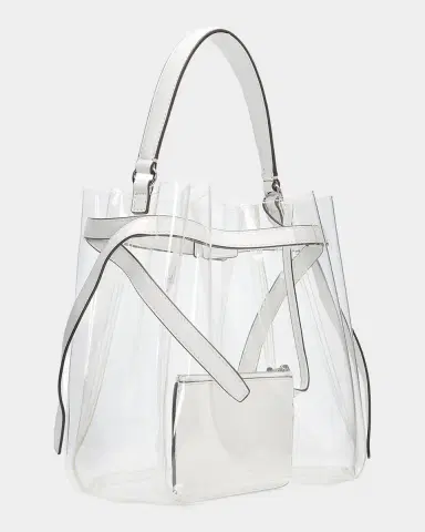 Tory Burch Romy Clear Bucket Bag | Thumbnail 2 Tory Burch Romy Clear Bucket Bag | Thumbnail 2