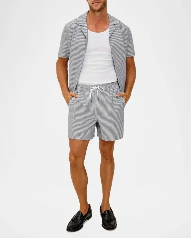 Rails Men 's La Brea Deck-Striped Swim Shorts | Thumbnail 5 Rails Men 's La Brea Deck-Striped Swim Shorts | Thumbnail 5