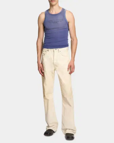 Acne Studios Men's Trafalgar Bleach-Splatter Straight-Leg Jeans | Thumbnail 6 Acne Studios Men's Trafalgar Bleach-Splatter Straight-Leg Jeans | Thumbnail 6