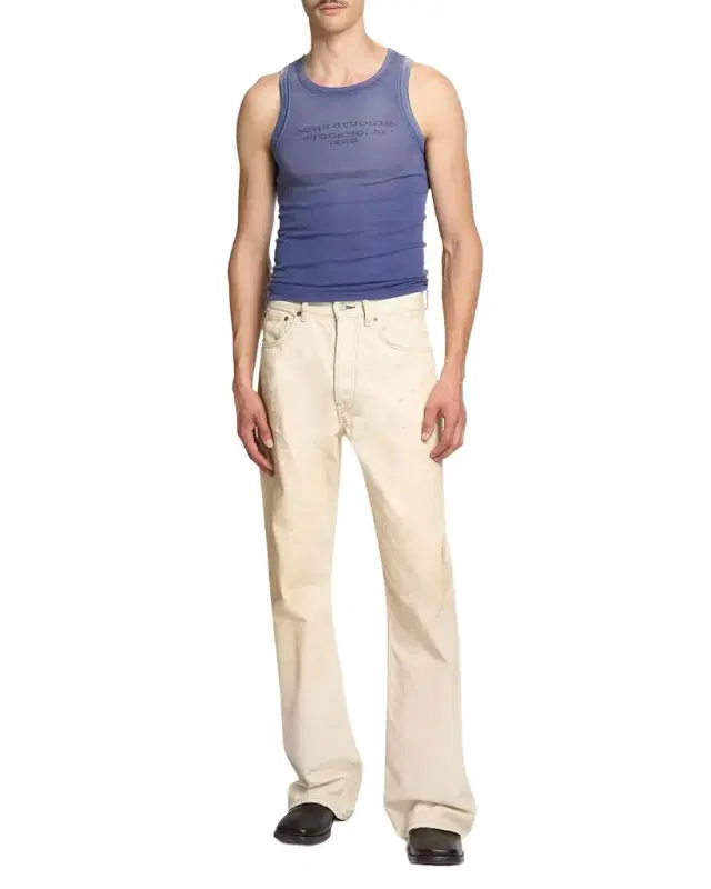 Men 's Trafalgar Bleach-Splatter Straight-Leg Jeans
