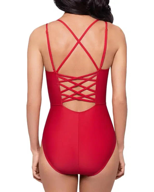 Magicsuit Solid Sigourney One-Piece Swimsuit