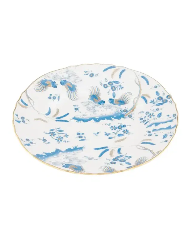 Ginori 1735 Oro di Doccia Dessert Plate, Turchese