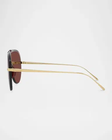 Loewe Slim Metal Sheild Sunglasses | Thumbnail 2 Loewe Slim Metal Sheild Sunglasses | Thumbnail 2