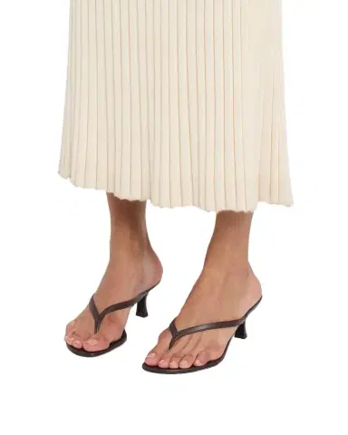 Staud 55mm Freja Leather Thong Sandals | Thumbnail 1