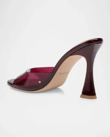 L'Agence 95mm Avery Suede Mules | Thumbnail 2