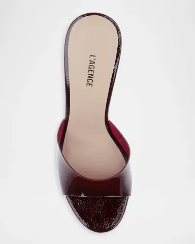 L'Agence 95mm Avery Suede Mules | Thumbnail 4