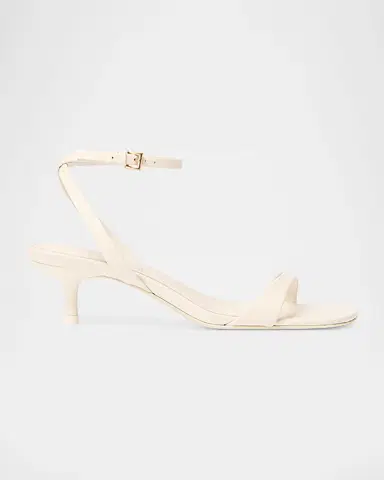 Simkhai Hannah Leather Kitten-Heel Sandals | Thumbnail 4 Simkhai Hannah Leather Kitten-Heel Sandals | Thumbnail 4