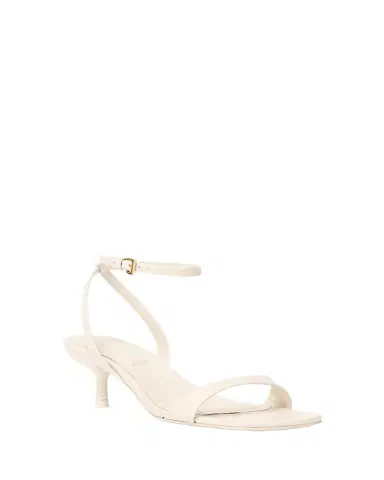 Simkhai Hannah Leather Kitten-Heel Sandals | Thumbnail 1 Simkhai Hannah Leather Kitten-Heel Sandals | Thumbnail 1