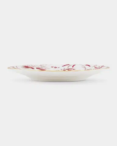 Ginori 1735 Oro di Doccia Magenta Flat Dessert Plate | Thumbnail 2