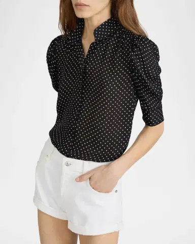Frame The Gillian Blouse | Thumbnail 5