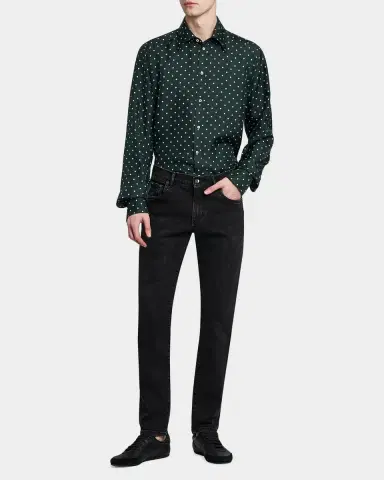 Dolce & Gabbana Men's Black Denim Skinny Jeans | Thumbnail 4 Dolce & Gabbana Men's Black Denim Skinny Jeans | Thumbnail 4