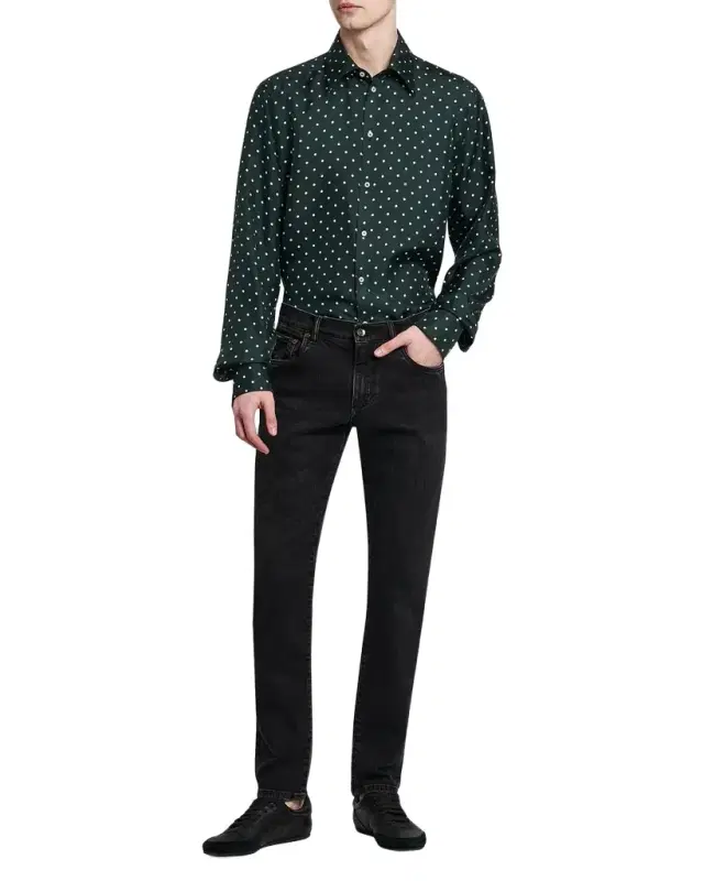 Dolce & Gabbana Men 's Black Denim Skinny Jeans