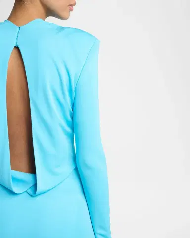 Tom Ford Crepe Jersey Cut-Out Back Gown | Thumbnail 4 Tom Ford Crepe Jersey Cut-Out Back Gown | Thumbnail 4