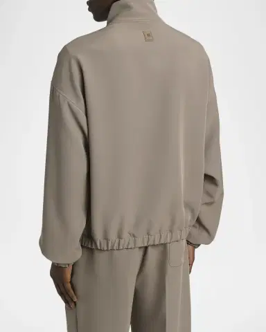 AMIRI Men's Logo Patch Full-Zip Blouson | Thumbnail 2 AMIRI Men's Logo Patch Full-Zip Blouson | Thumbnail 2