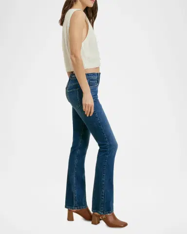 Favorite Daughter The Alba Low-Rise Bootcut Denim Jeans | Thumbnail 3 Favorite Daughter The Alba Low-Rise Bootcut Denim Jeans | Thumbnail 3