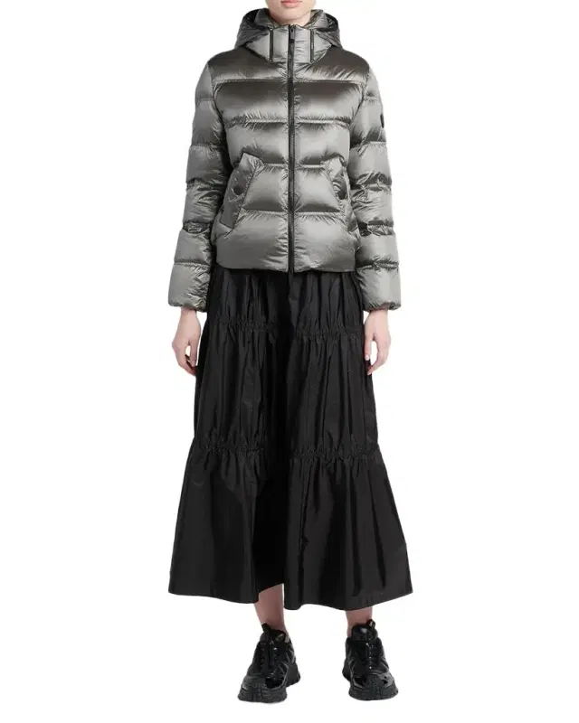 Moncler Quilted Short Down Jacket