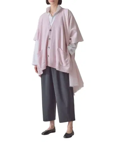 Eskandar Side-Slit Cashmere Cardigan | Thumbnail 1