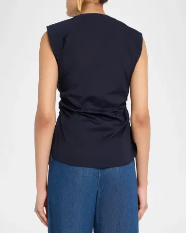 Veronica Beard Harini Sleeveless Top | Thumbnail 2 Veronica Beard Harini Sleeveless Top | Thumbnail 2