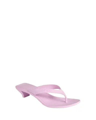 Gucci 35mm Vittoria Rubber Thong Sandals | Thumbnail 1