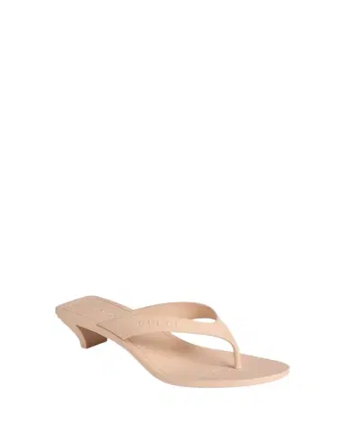 Gucci 35mm Vittoria Rubber Thong Sandals | Thumbnail 1