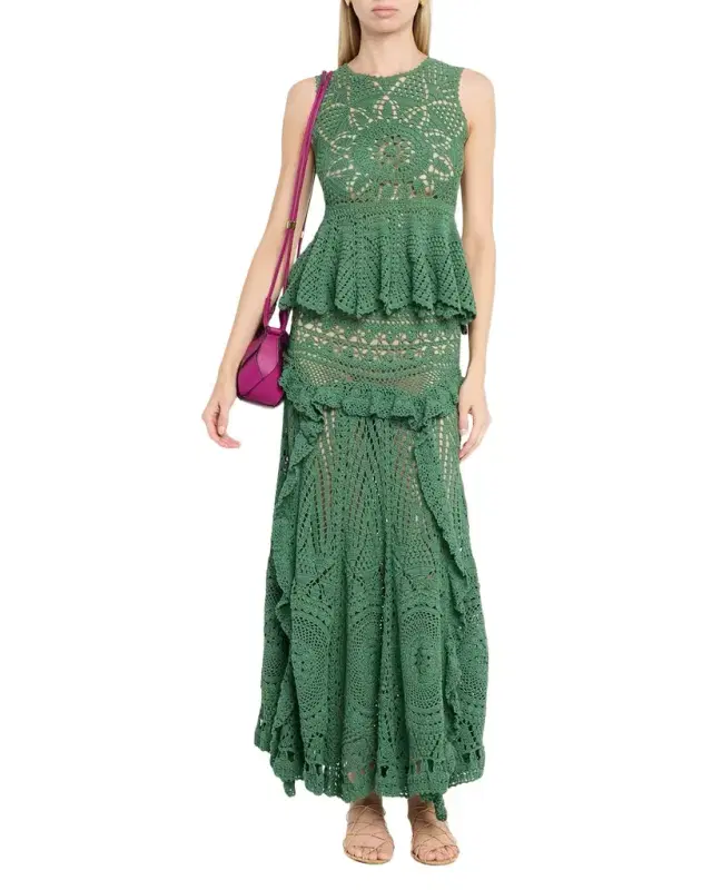 Ulla Johnson Florette Crochet Maxi Skirt