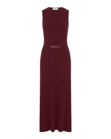 Gabriela Hearst Meier Wool-Cashmere Knit Midi Dress | Thumbnail 1