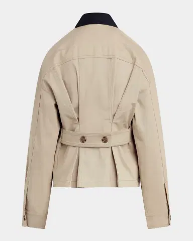 Favorite Daughter The Carla Cotton Twill Jacket | Thumbnail 4