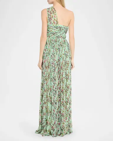 Ulla Johnson Aureline Floral Silk Gown | Thumbnail 2 Ulla Johnson Aureline Floral Silk Gown | Thumbnail 2