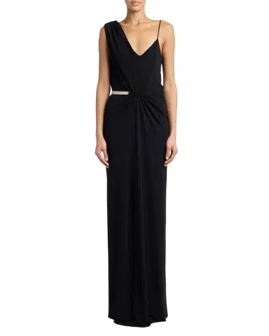 Tom Ford Crepe Jersey Asymmetric Evening Gown | Thumbnail 1 Tom Ford Crepe Jersey Asymmetric Evening Gown | Thumbnail 1
