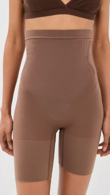 SPANX panxculpt GoFigure Mid Thigh Shorts Ganache | Thumbnail 2