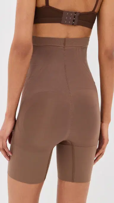 SPANX panxculpt GoFigure Mid Thigh Shorts Ganache | Thumbnail 3