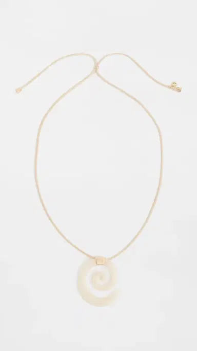 Ettika Aura Bone Cord Necklace Bone One Size | Thumbnail 2