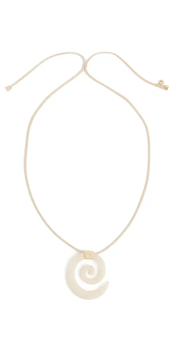 Ettika Aura Bone Cord Necklace Bone One Size