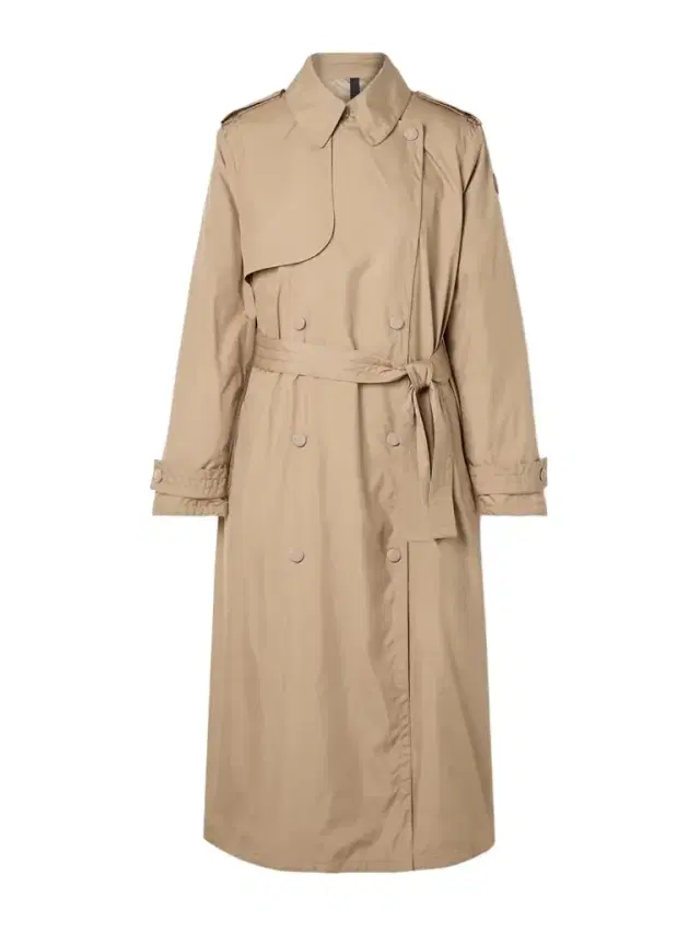 Moncler Barbentane Belted Double-breasted Padded Shell Down Trench Coat