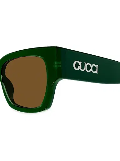 Gucci Men's Lacquered 54MM Squared Sunglasses | Thumbnail 4 Gucci Men's Lacquered 54MM Squared Sunglasses | Thumbnail 4