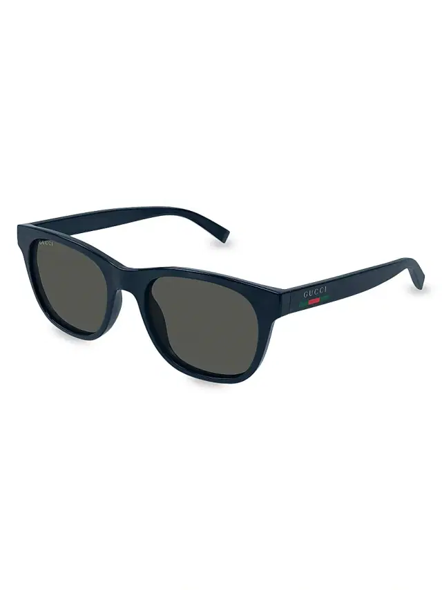 Gucci Men's Lines 54MM Square Sunglasses