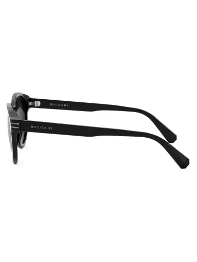 BVLGARI Men's B. Zero1 50MM Round Sunglasses | Thumbnail 3 BVLGARI Men's B. Zero1 50MM Round Sunglasses | Thumbnail 3