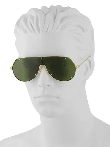 Cartier Men's Santos De Ct0324s-001 99MM Sunglasses | Thumbnail 4