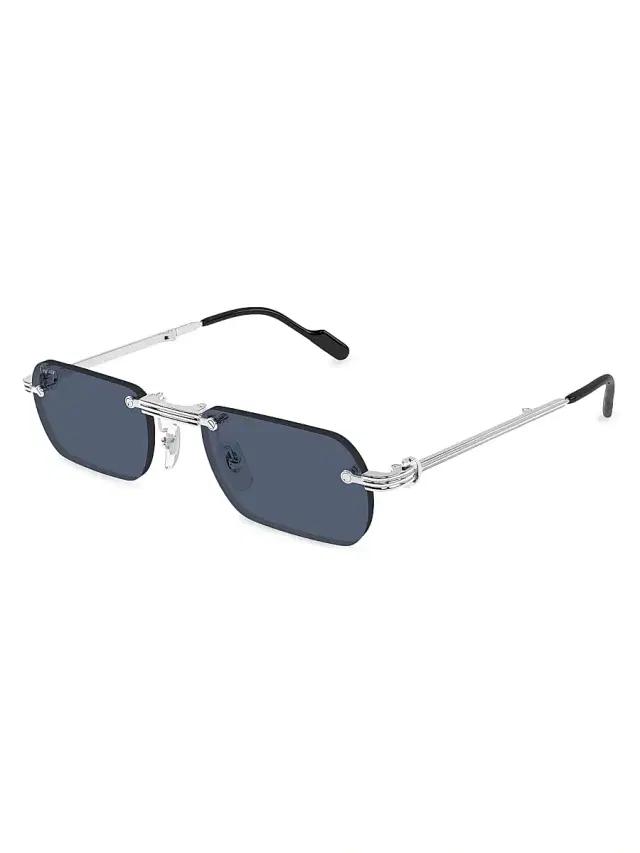 Cartier Men's Première De CT0499S 54MM Rectangular Sunglasses