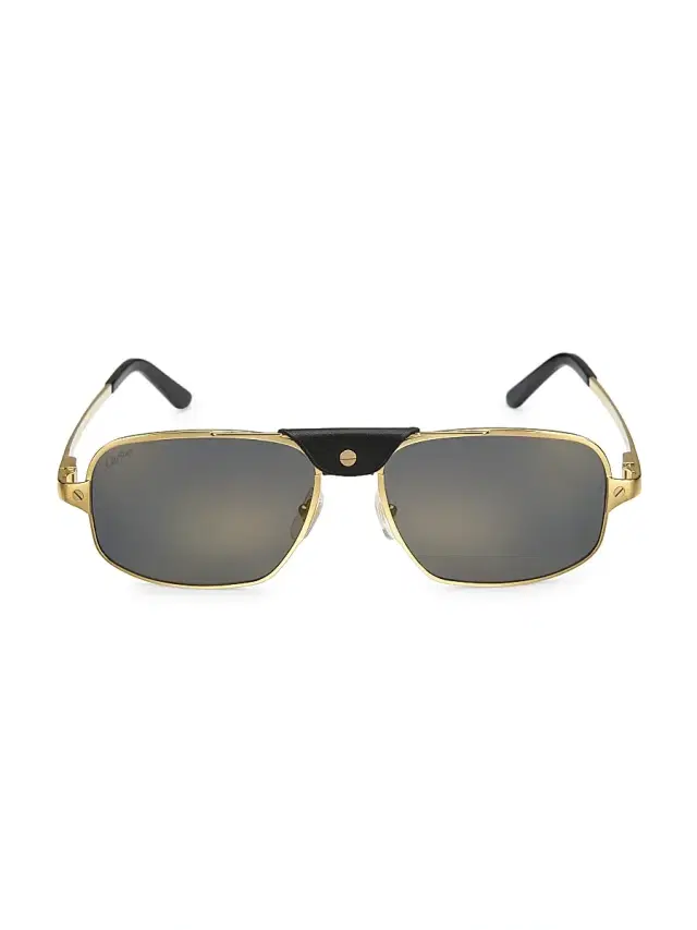 Men's Santos 60MM Rectangular Sunglasses Men's Santos 60MM Rectangular Sunglasses