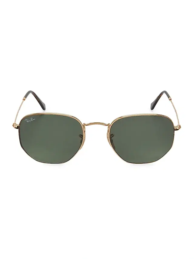 Ray-Ban Men's RB3548N 47.5MM Round Sunglasses